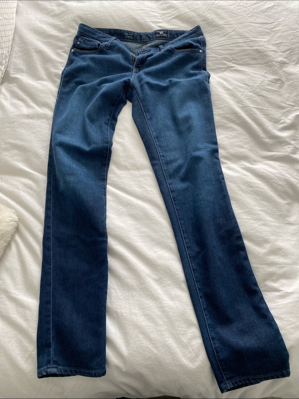 AG Adriano Goldschmied Women's Dark Blue Jeans